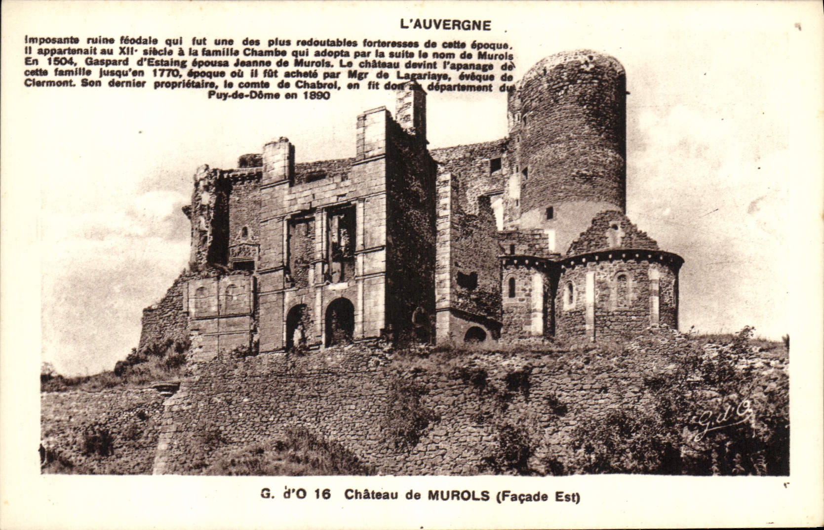 CPA Chateau de Murols