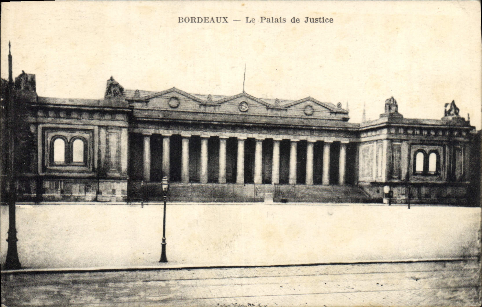 CPA Palais de Justice Bordeaux