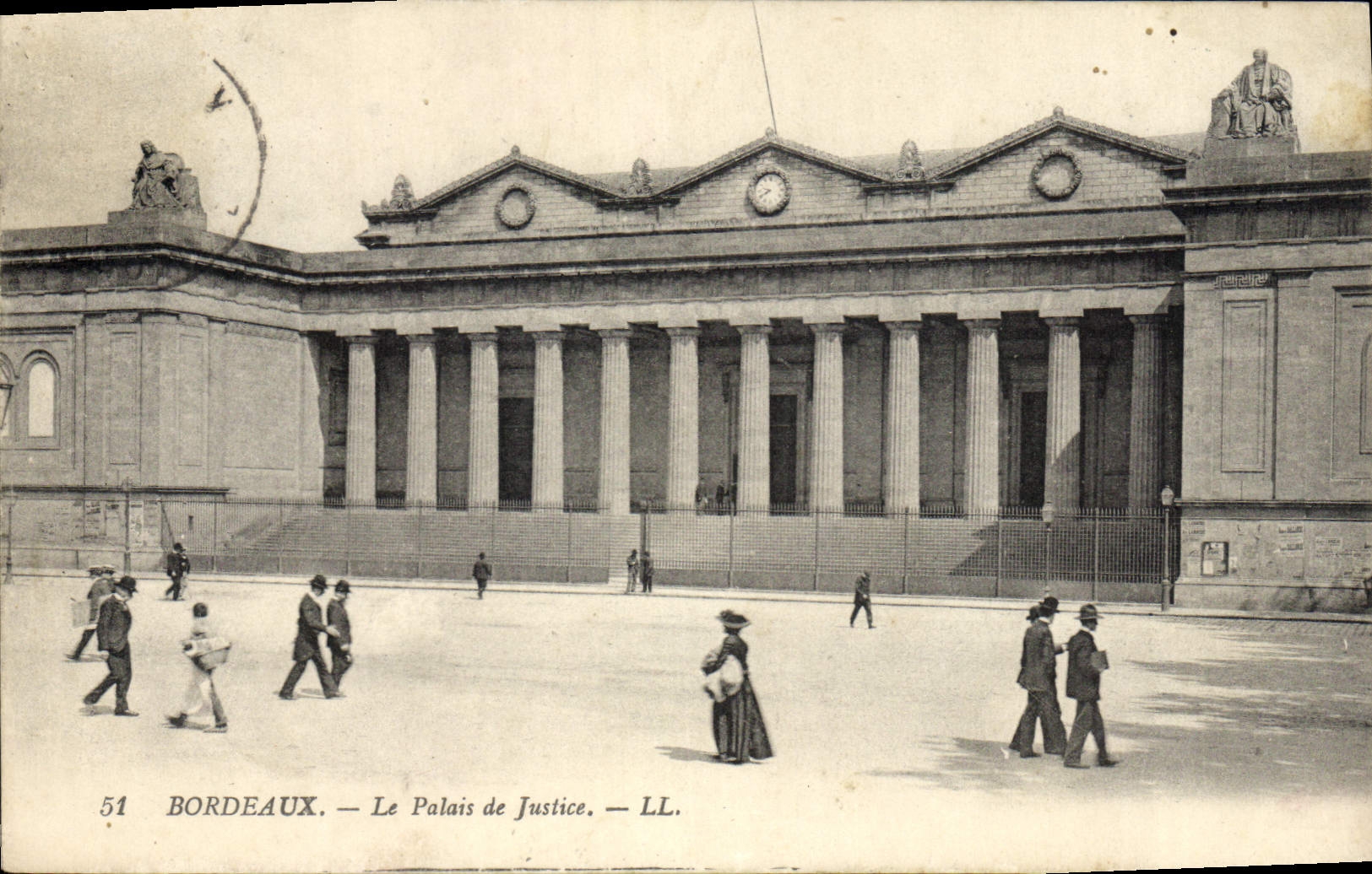 CPA Palais de Justice Bordeaux
