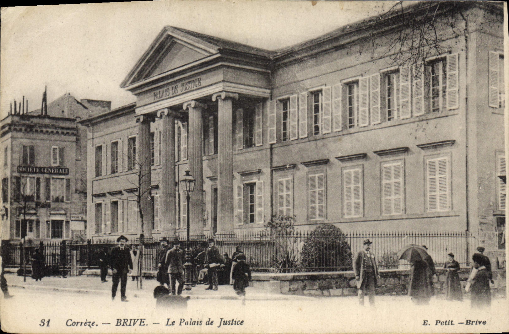 CPA Palais de Justice Brive