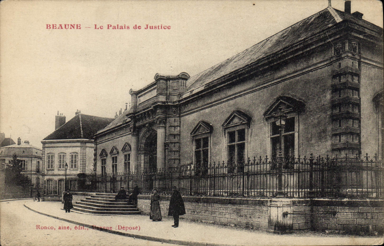 CPA Palais de Justice Beaune 