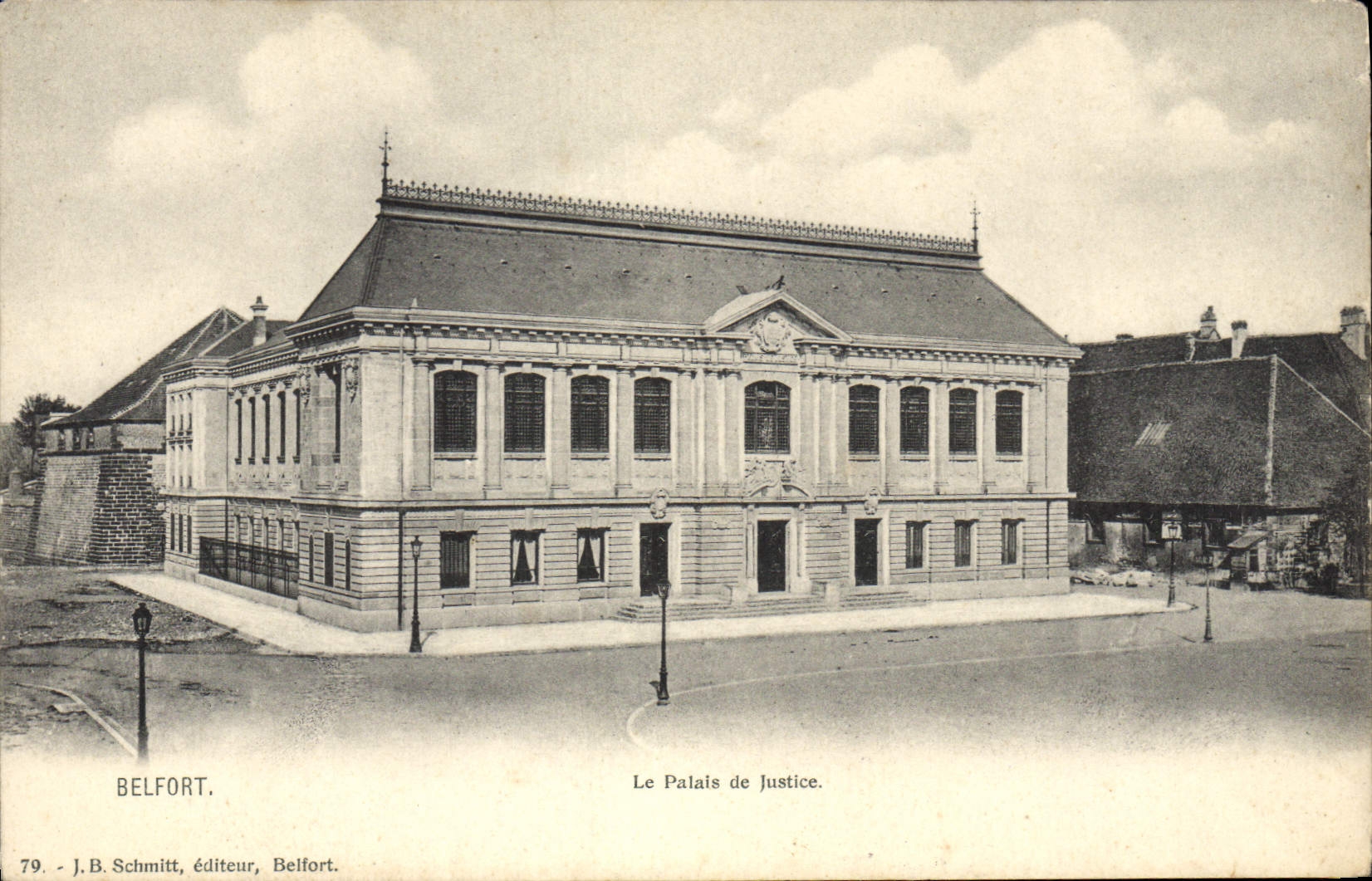 CPA Palais de Justice Belfort 
