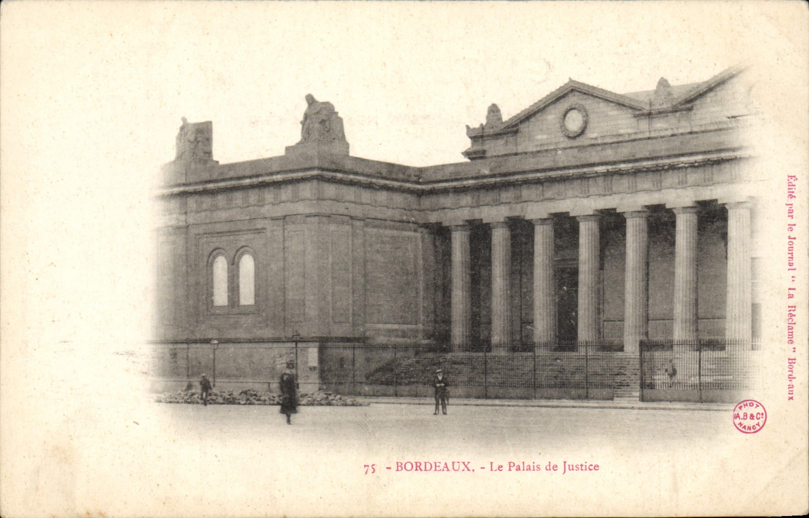CPA Palais de Justice Bordeaux