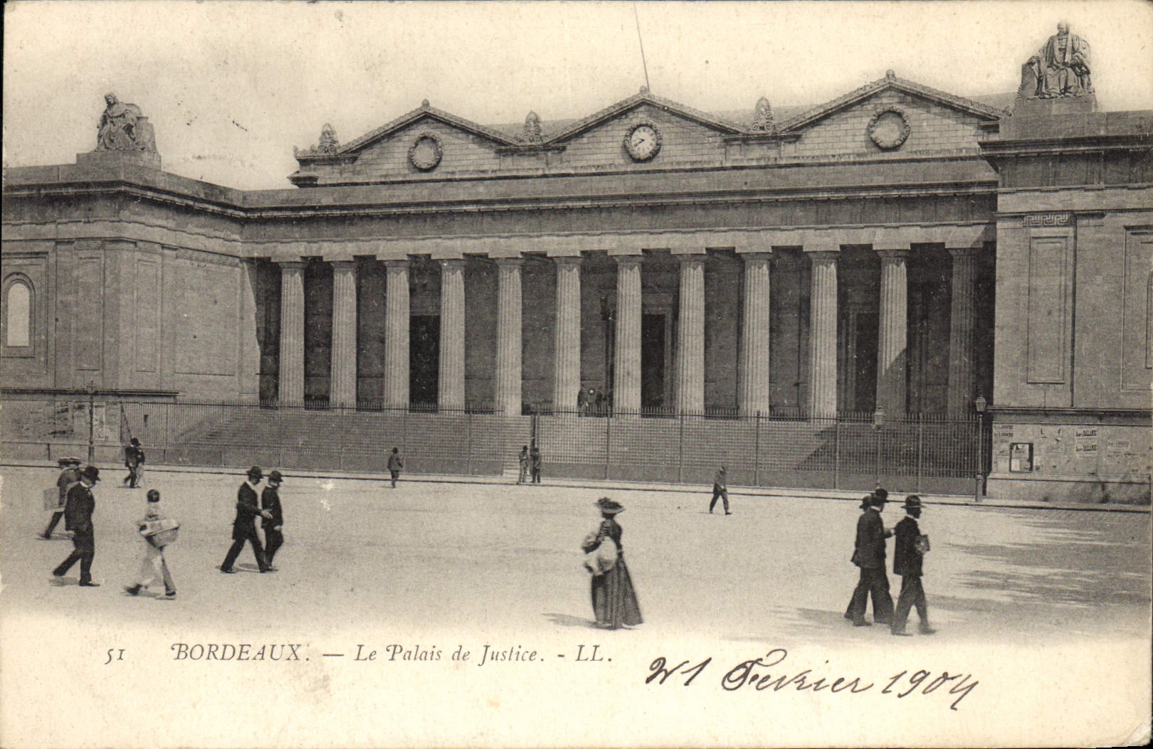 CPA Palais de Justice Bordeaux