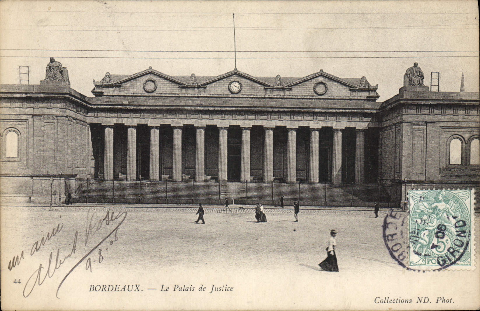 CPA Palais de Justice Bordeaux