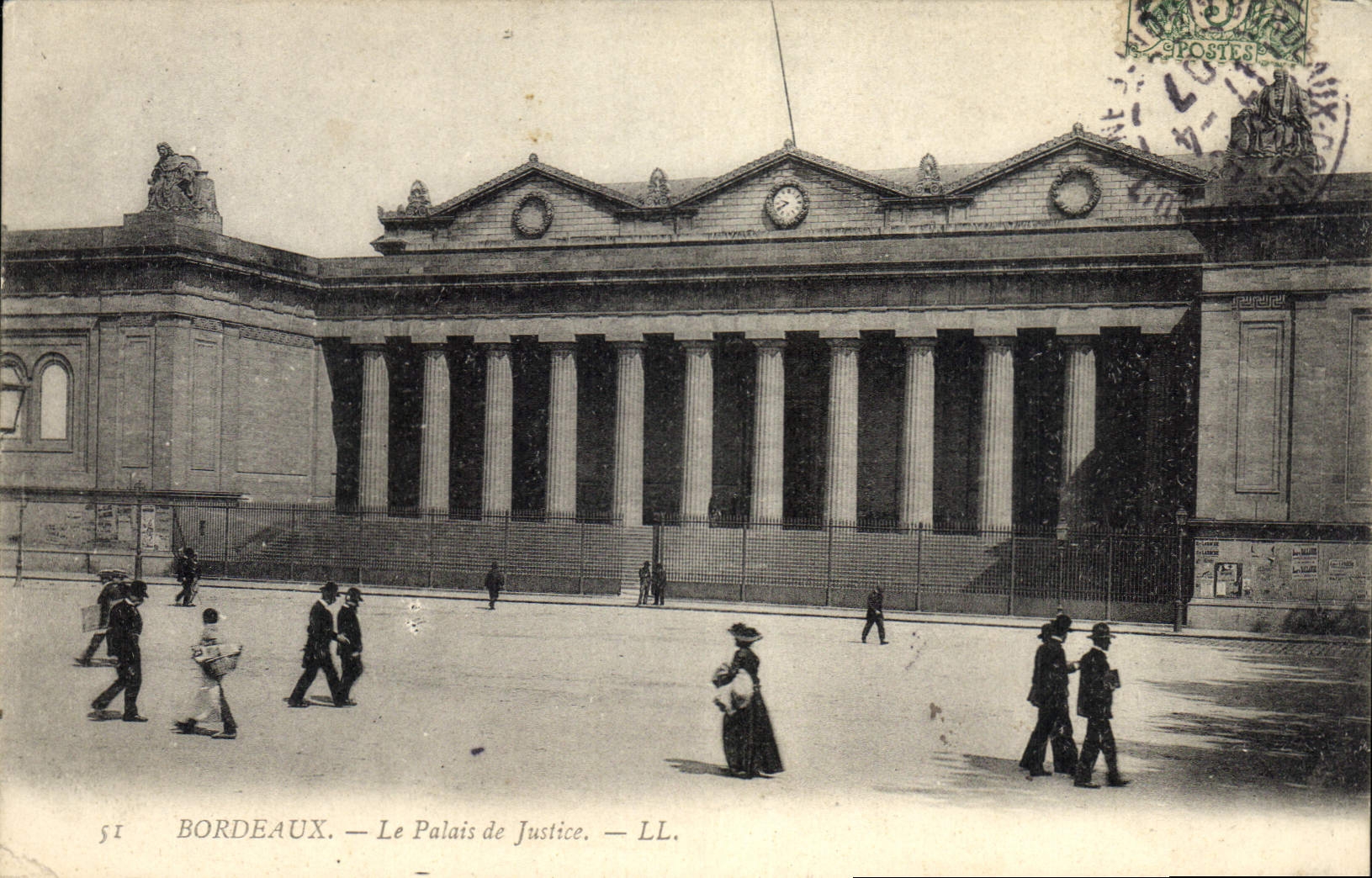CPA Palais de Justice Bordeaux