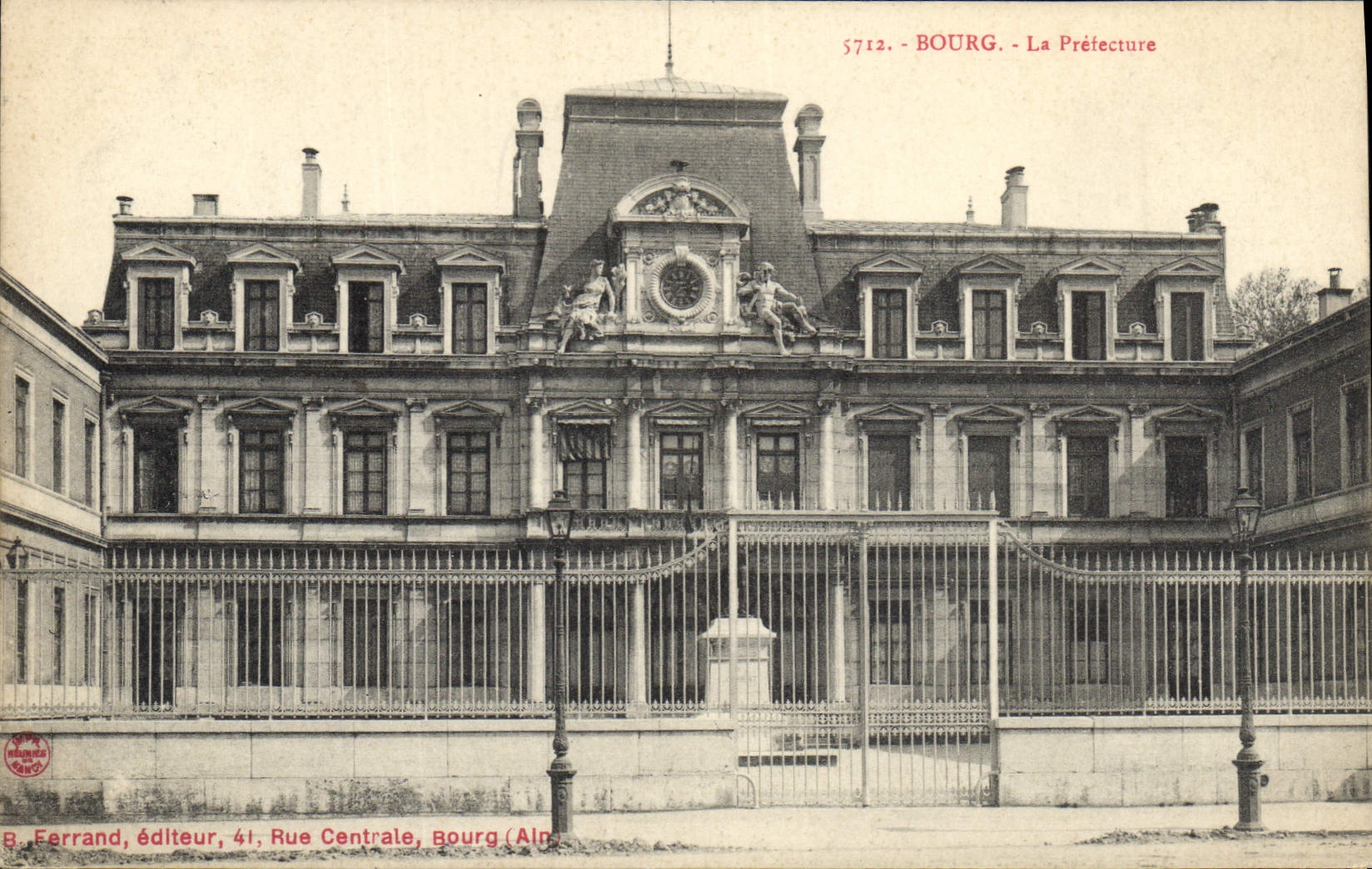 CPA Prefecture Bourg
