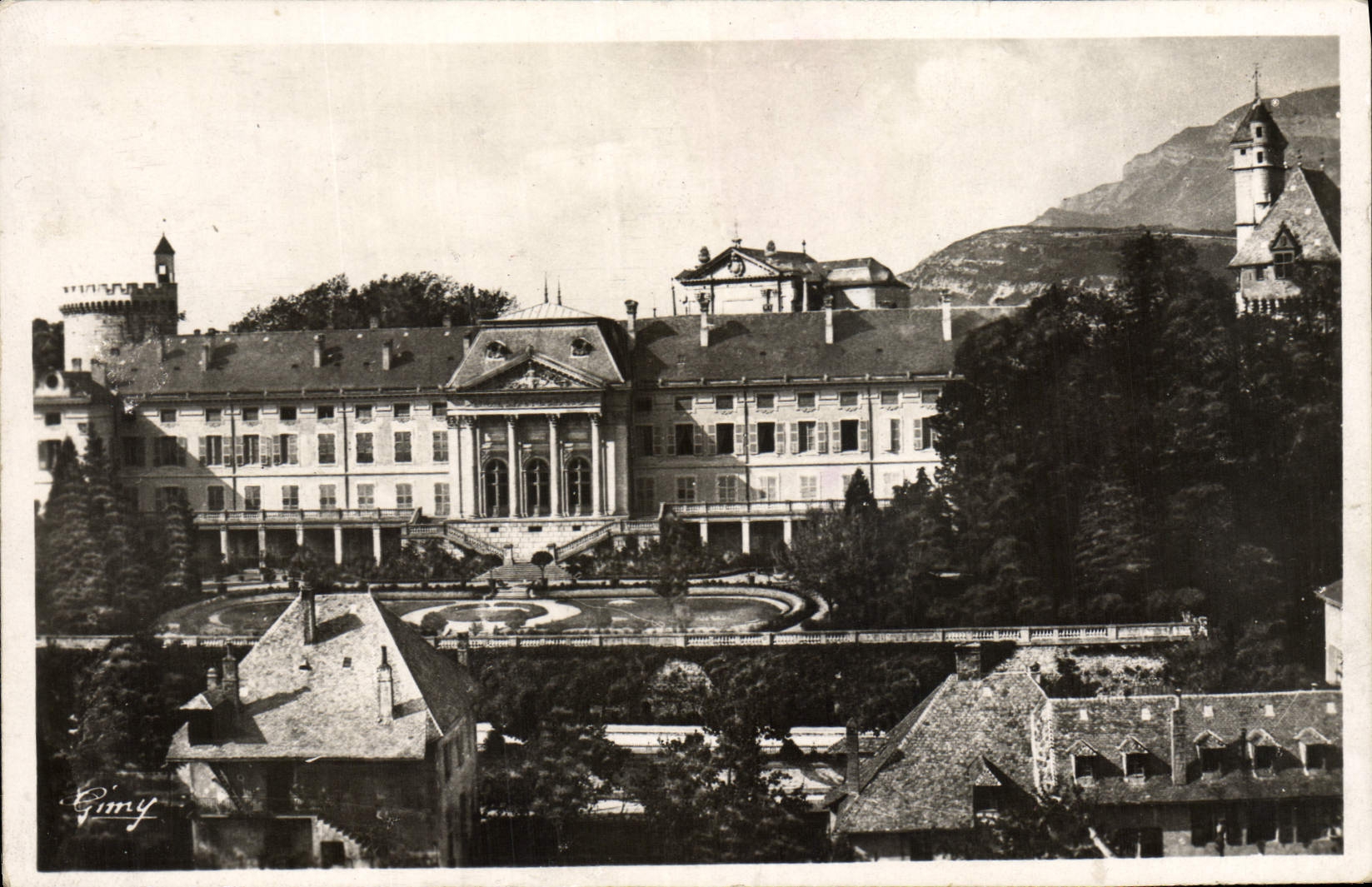 Vintage Postcard Chambéry Prefecture Old castle of the Dukes of Savoy