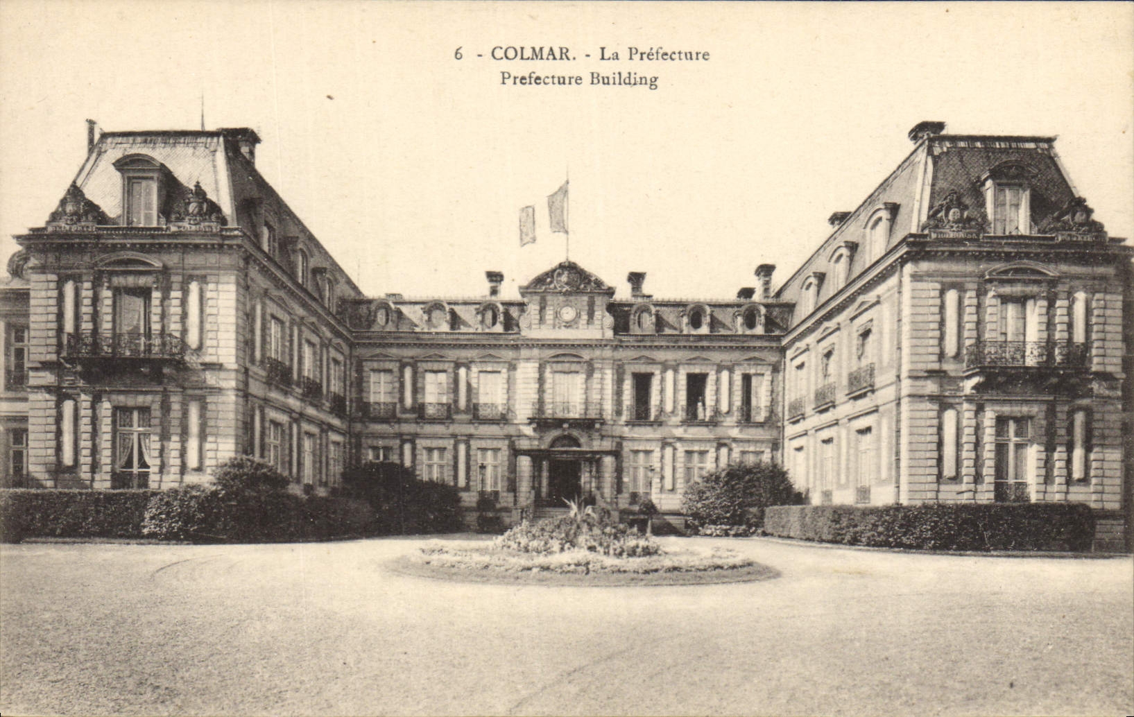 Vintage Postcard Prefecture Colmar