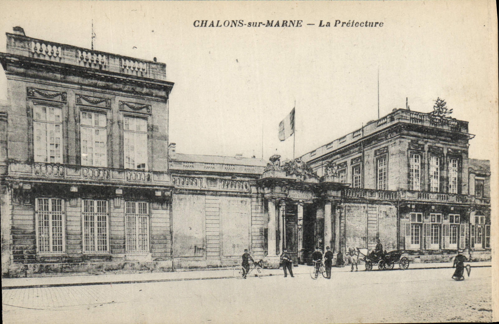 CPA Prefecture Chalons sur Marne