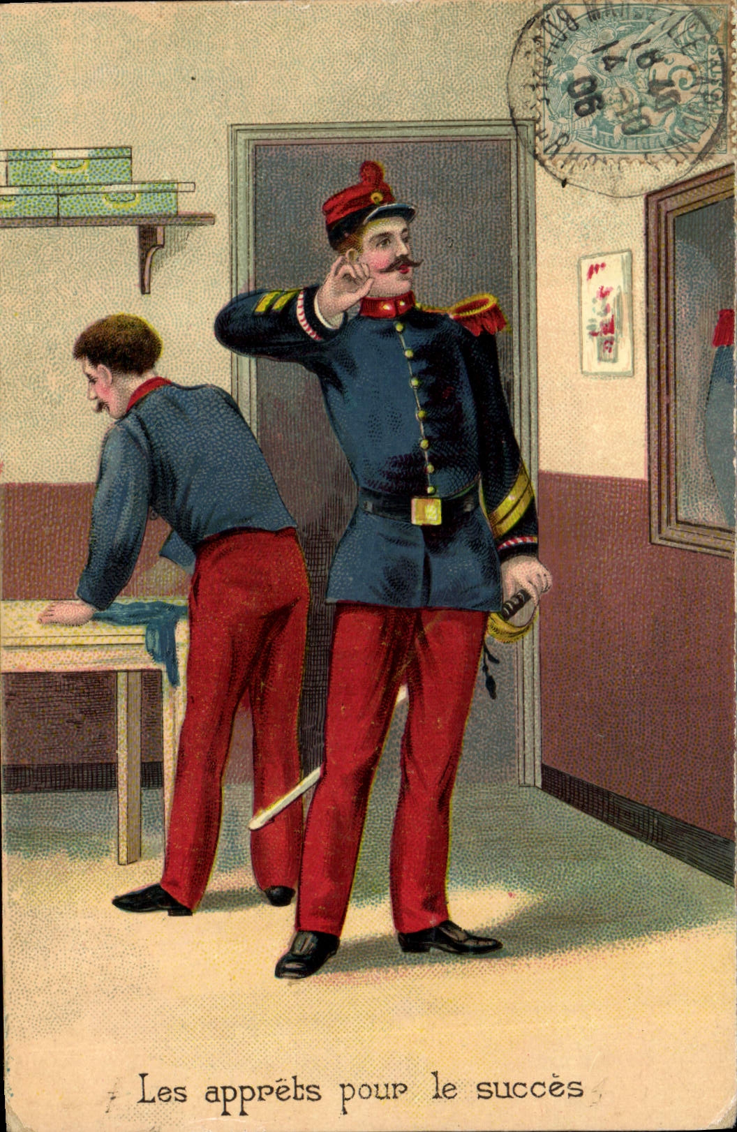 Vintage Postcard Militaria finishes for success