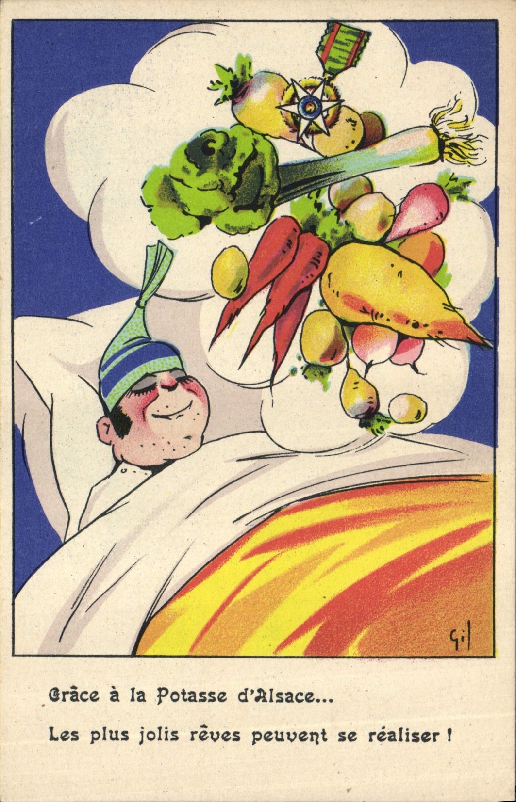 CPA Publicite Potasse d'Alsace 