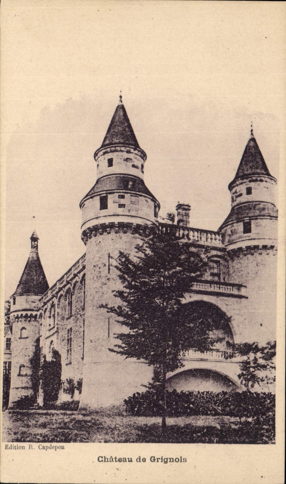 CPA Chateau de Grignols