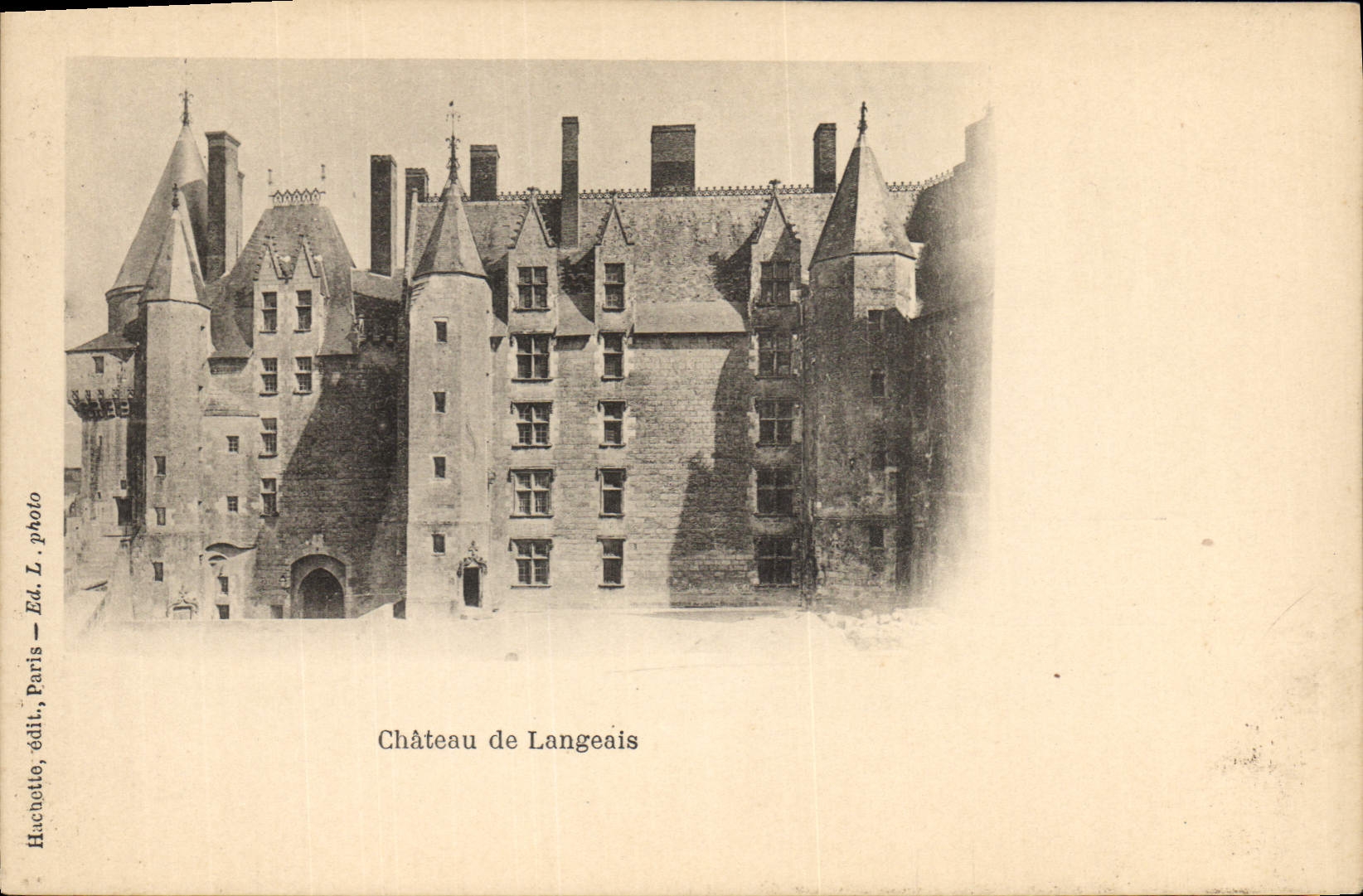 Vintage Postcard Chateau of Swaddled