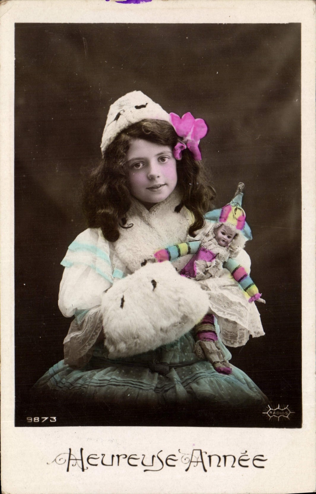 CPA Fantaisie Enfant Poupee 