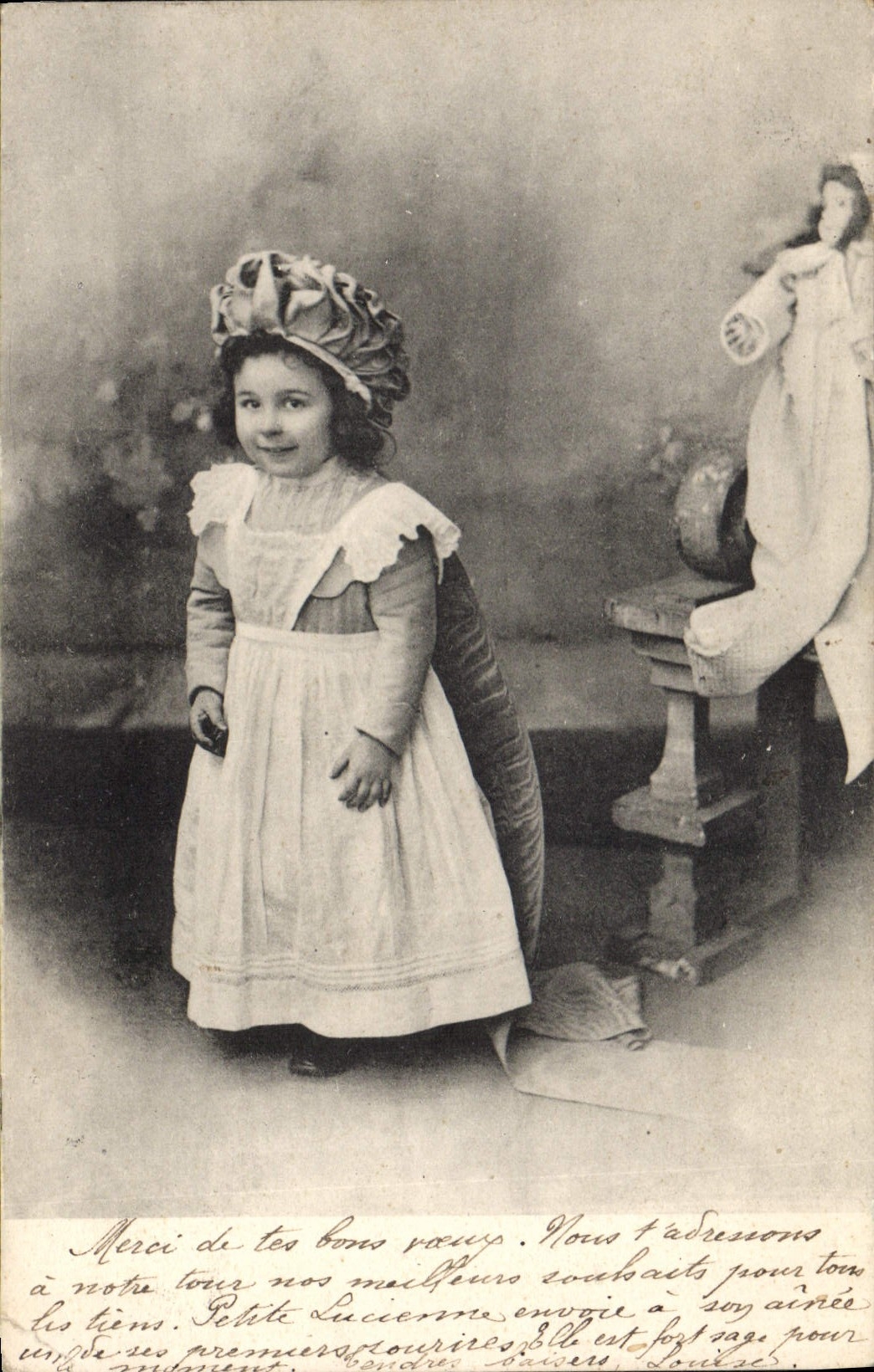 CPA Fantaisie Enfant Poupee 