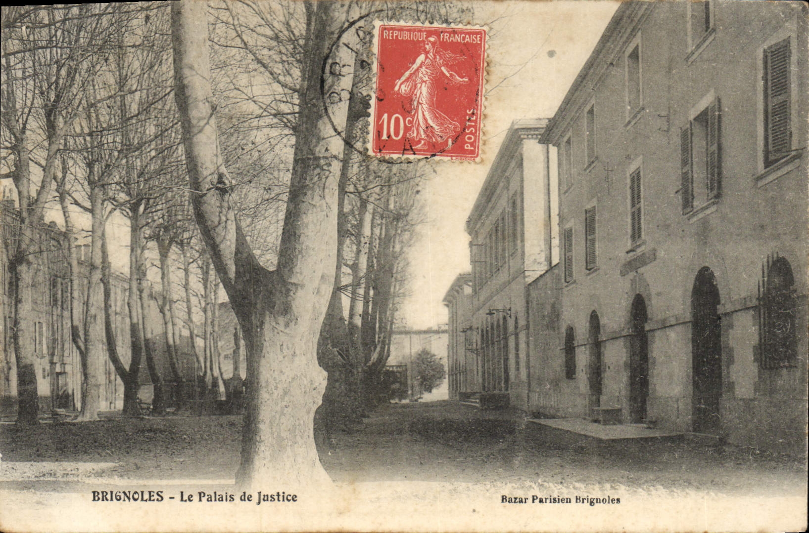 CPA Palais de justice Brignoles 