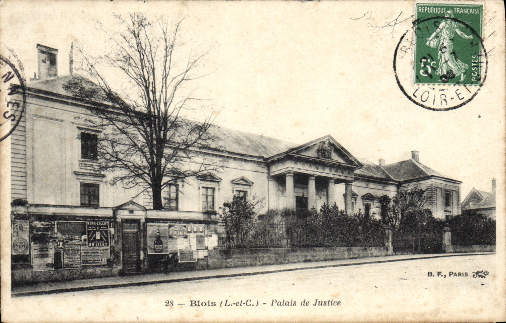 CPA Palais de justice Blois 