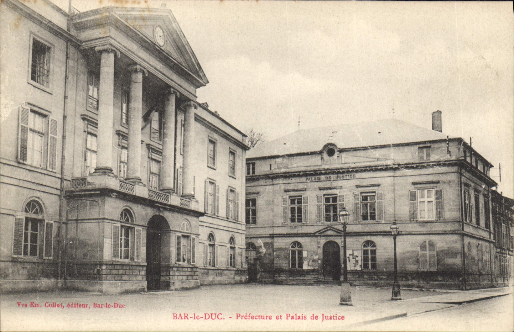 CPA Bar le Duc Prefecture et Palais de justice