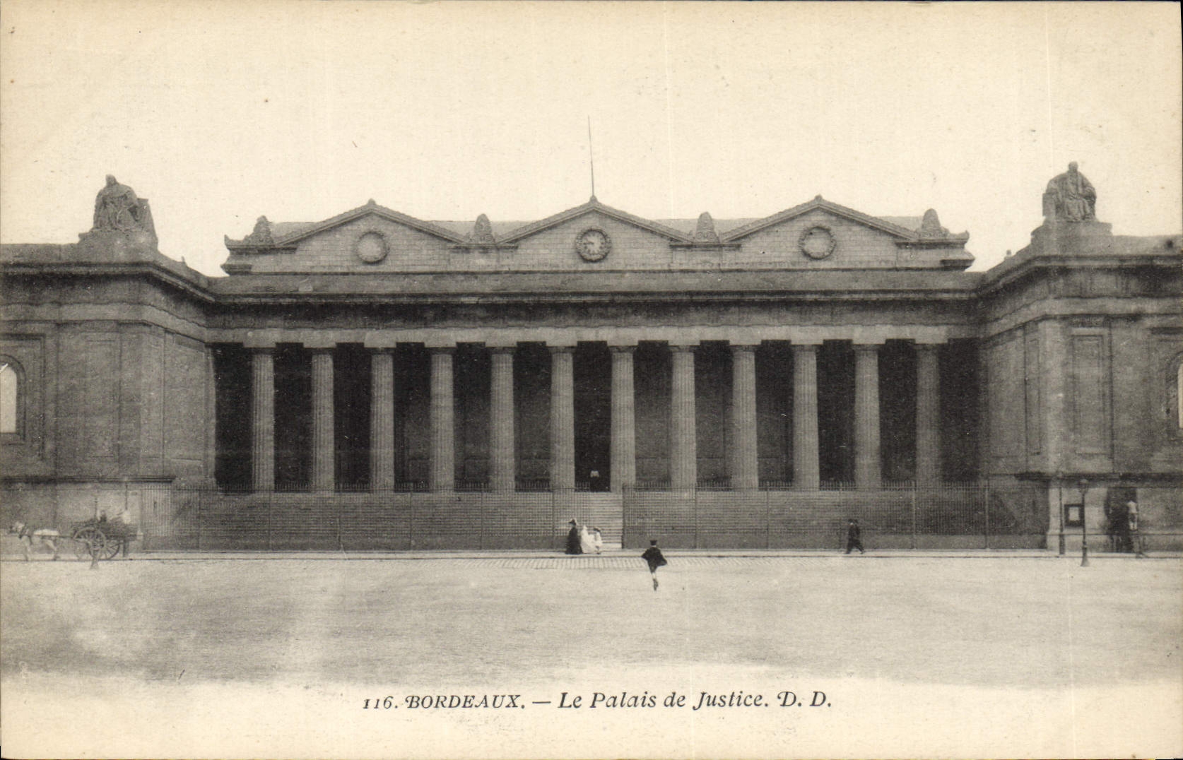 CPA Palais de justice Bordeaux
