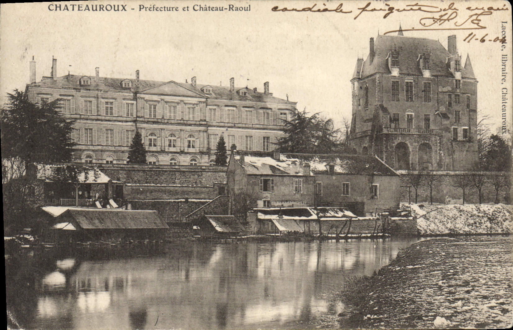 CPA Prefecture et Chateau Raoul Chateauroux 