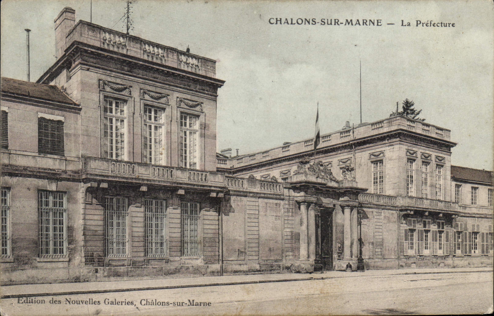 CPA Prefecture Chalons sur Marne 