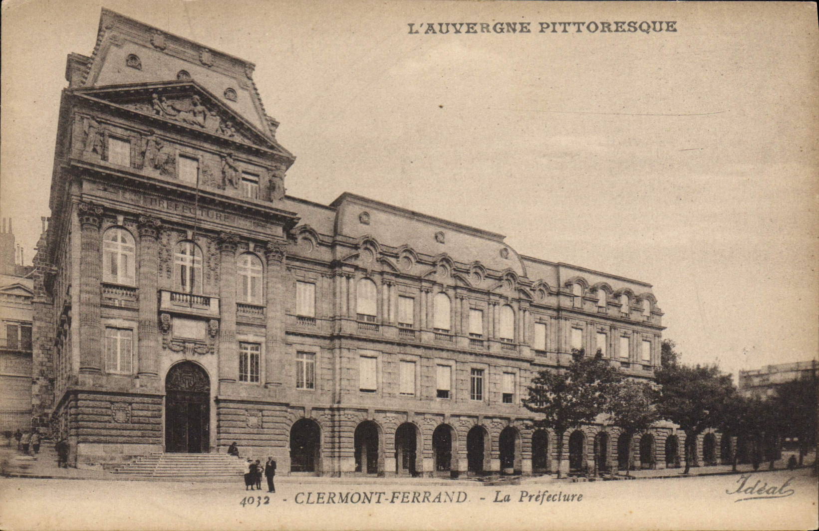 CPA Prefecture Clermont Ferrand 
