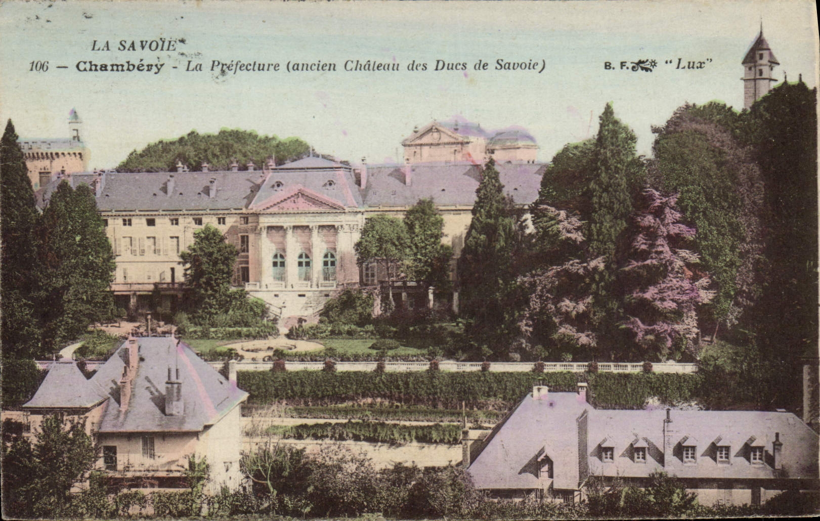 CPA Prefecture Chambery Ancien chateau des Ducs de Savoie