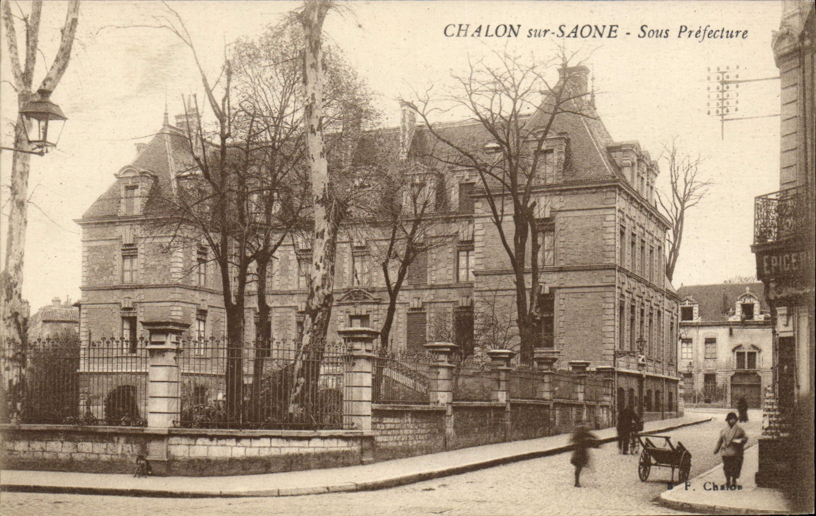 CPA Chalon sur Saone La Sous Prefecture  