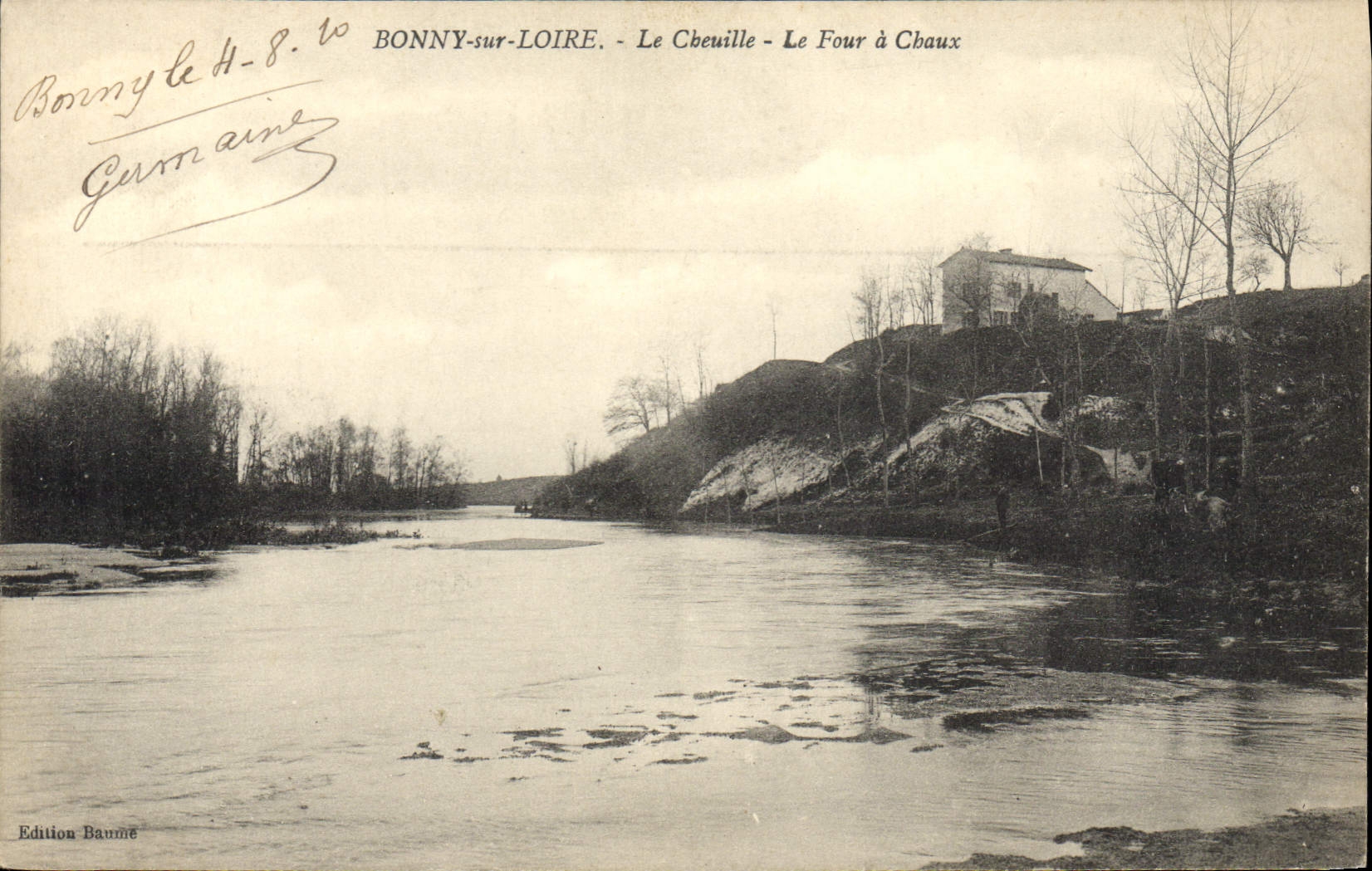 CPA Bonny sur Loire Le Cheuille Le Four a chaux