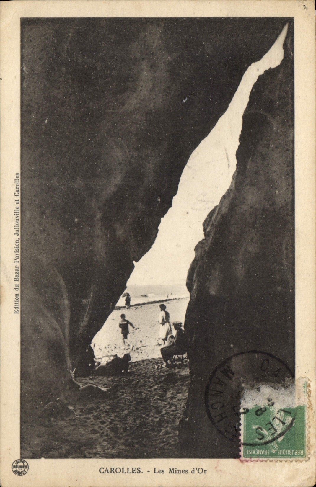 CPA Carolles Les mines d'or