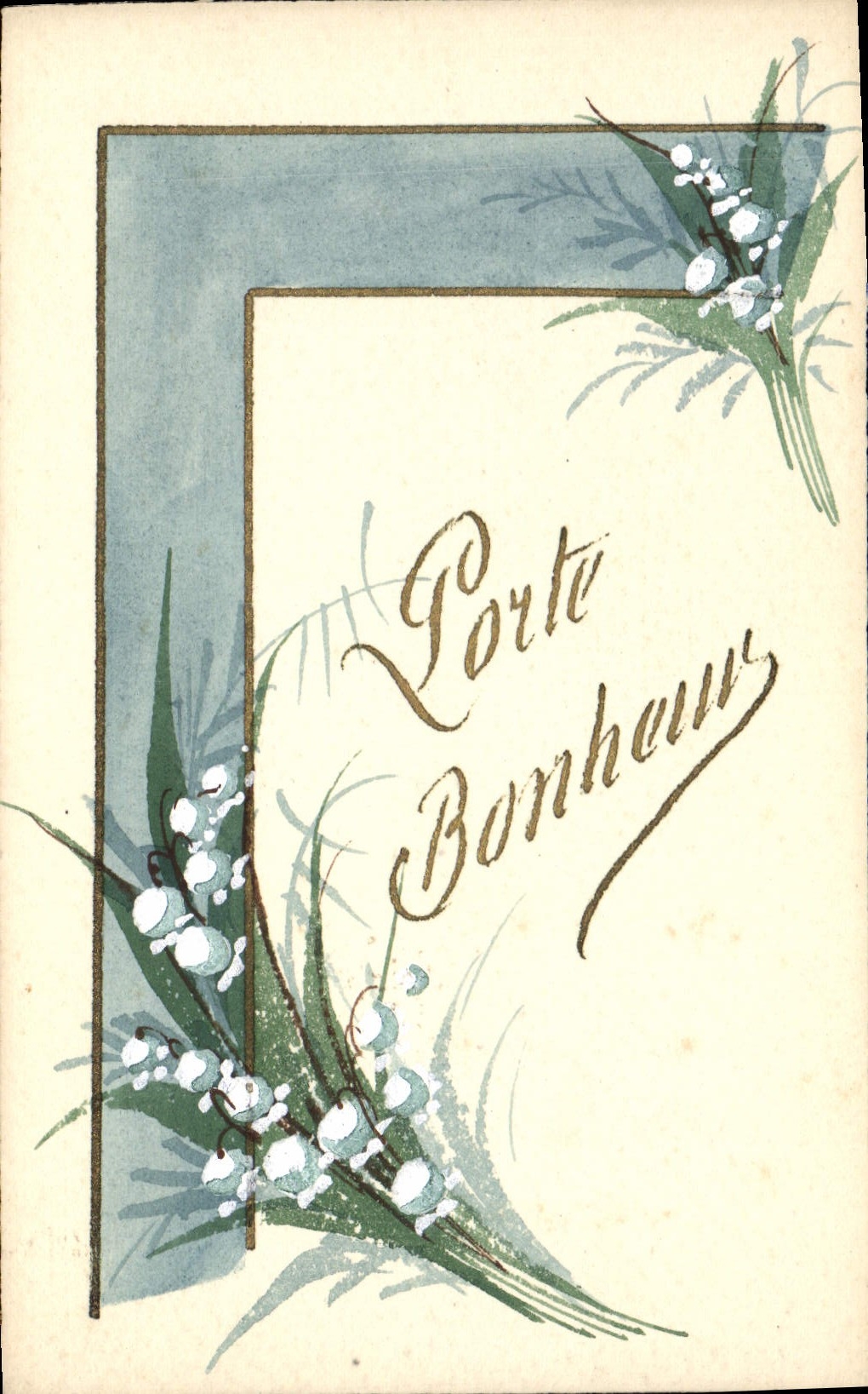 CPA Fantaisie (dessin a la main) Fleurs 