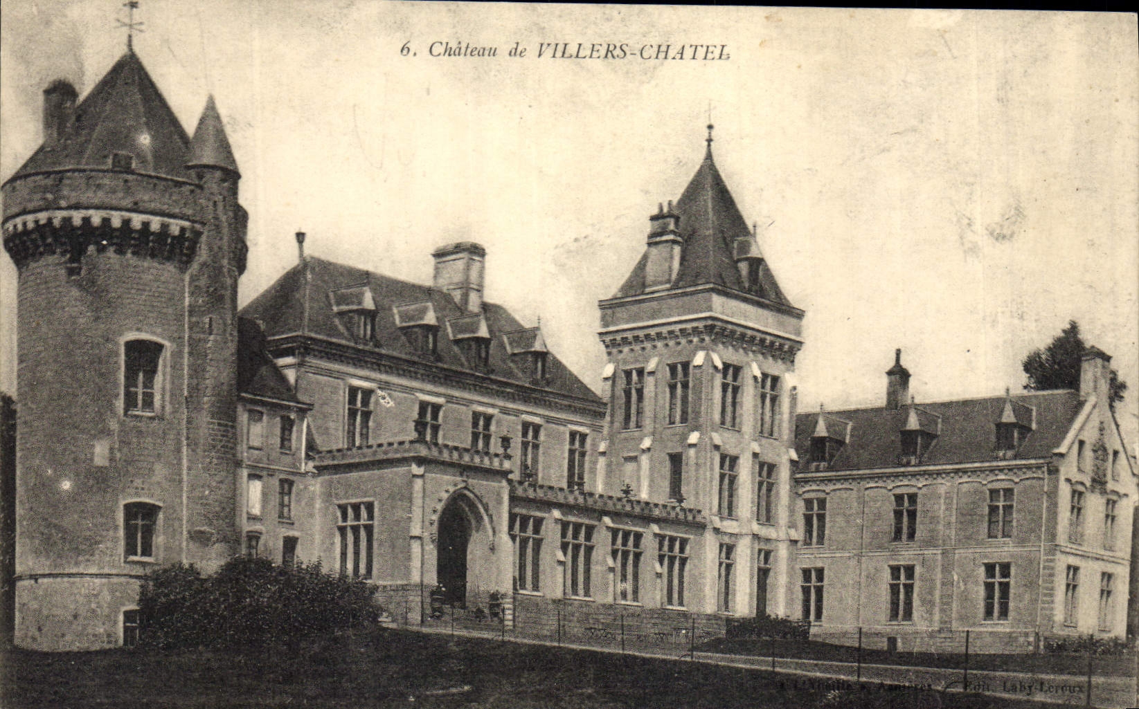 CPA Chateau de Villers Chatel 