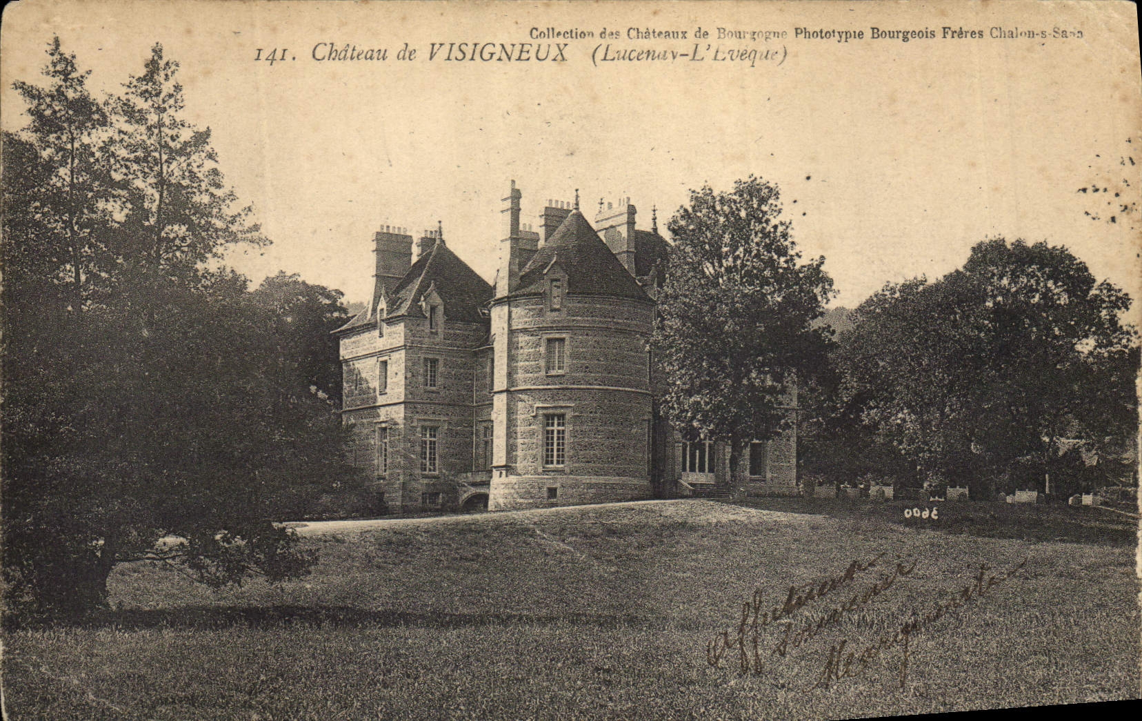 CPA Chateau de Visigneux 