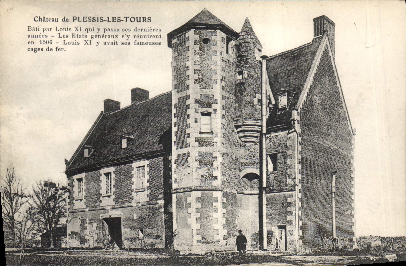 CPA Chateau de Plessis les Tours 