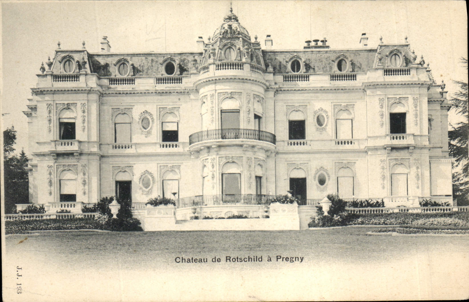 CPA Chateau de Rotschild a Pregny 