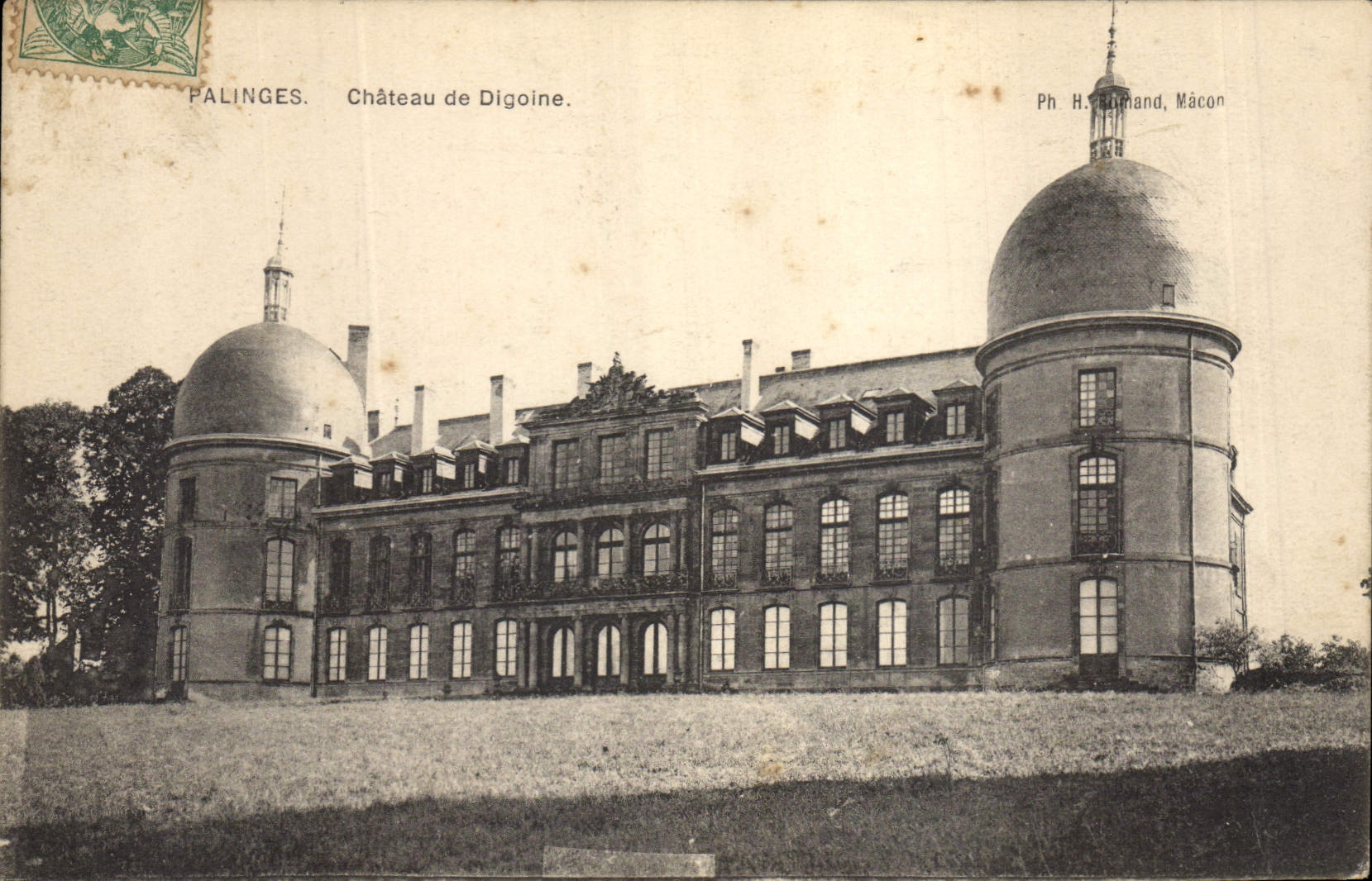 CPA Chateau de Digoine Palinges 