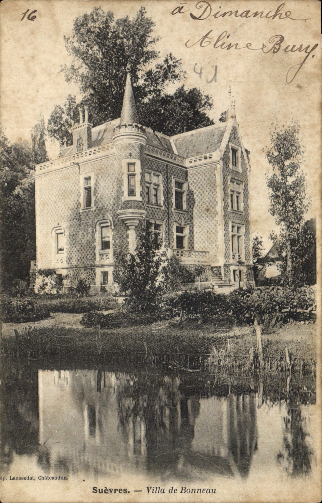 CPA Chateau Suevres Villa de Bonneau  