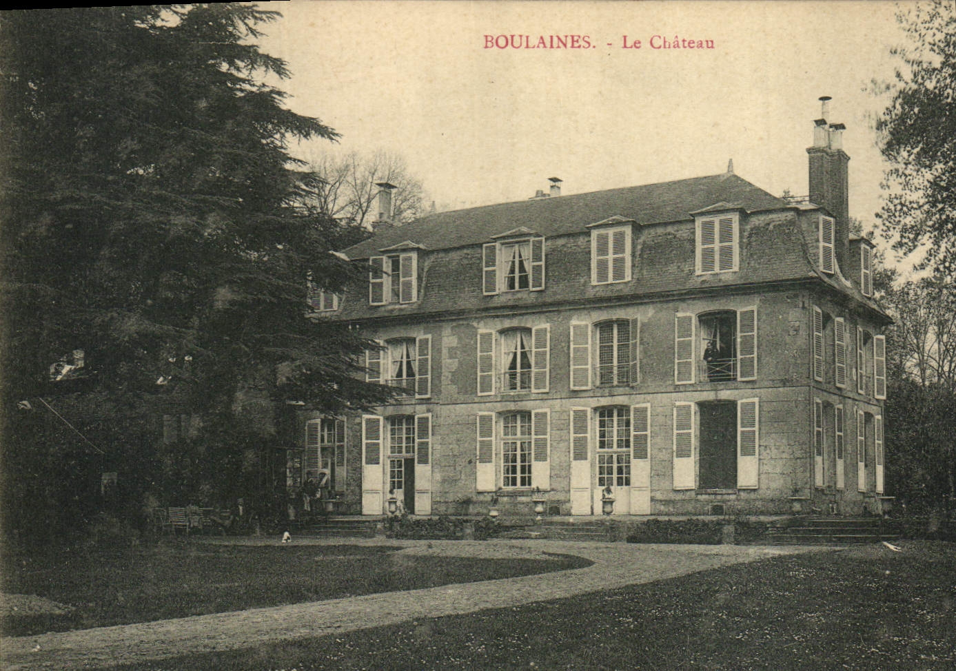 CPA Chateau Boulaines 