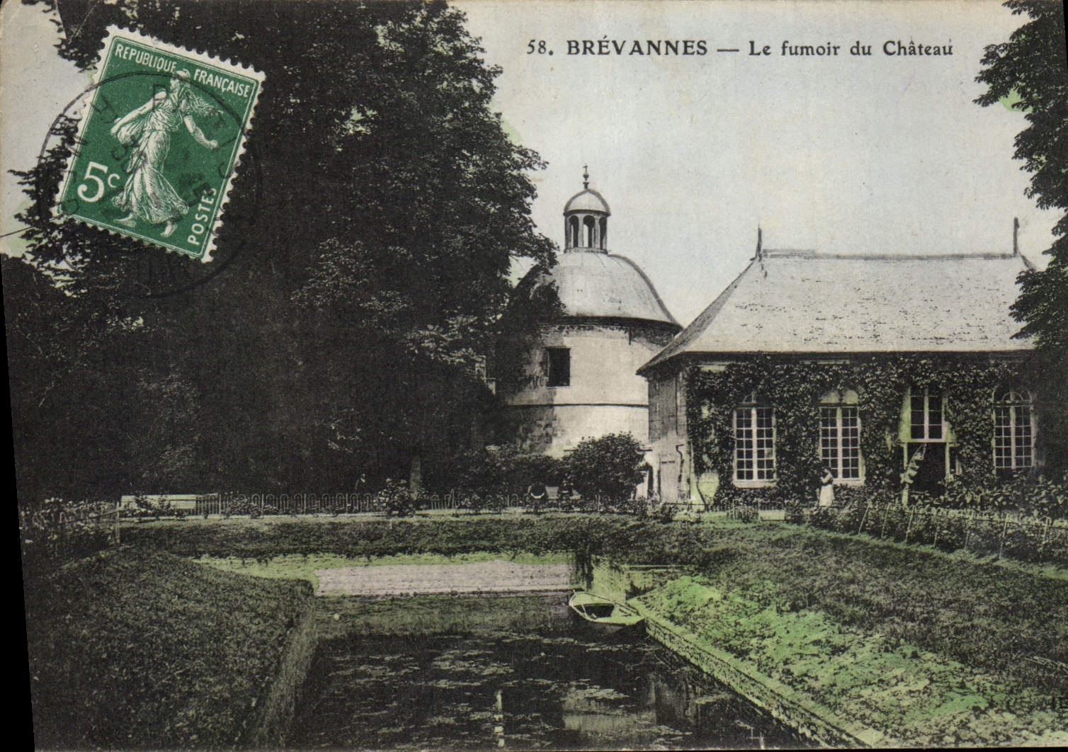 CPA Brevannes Le fumoir du Chateau  