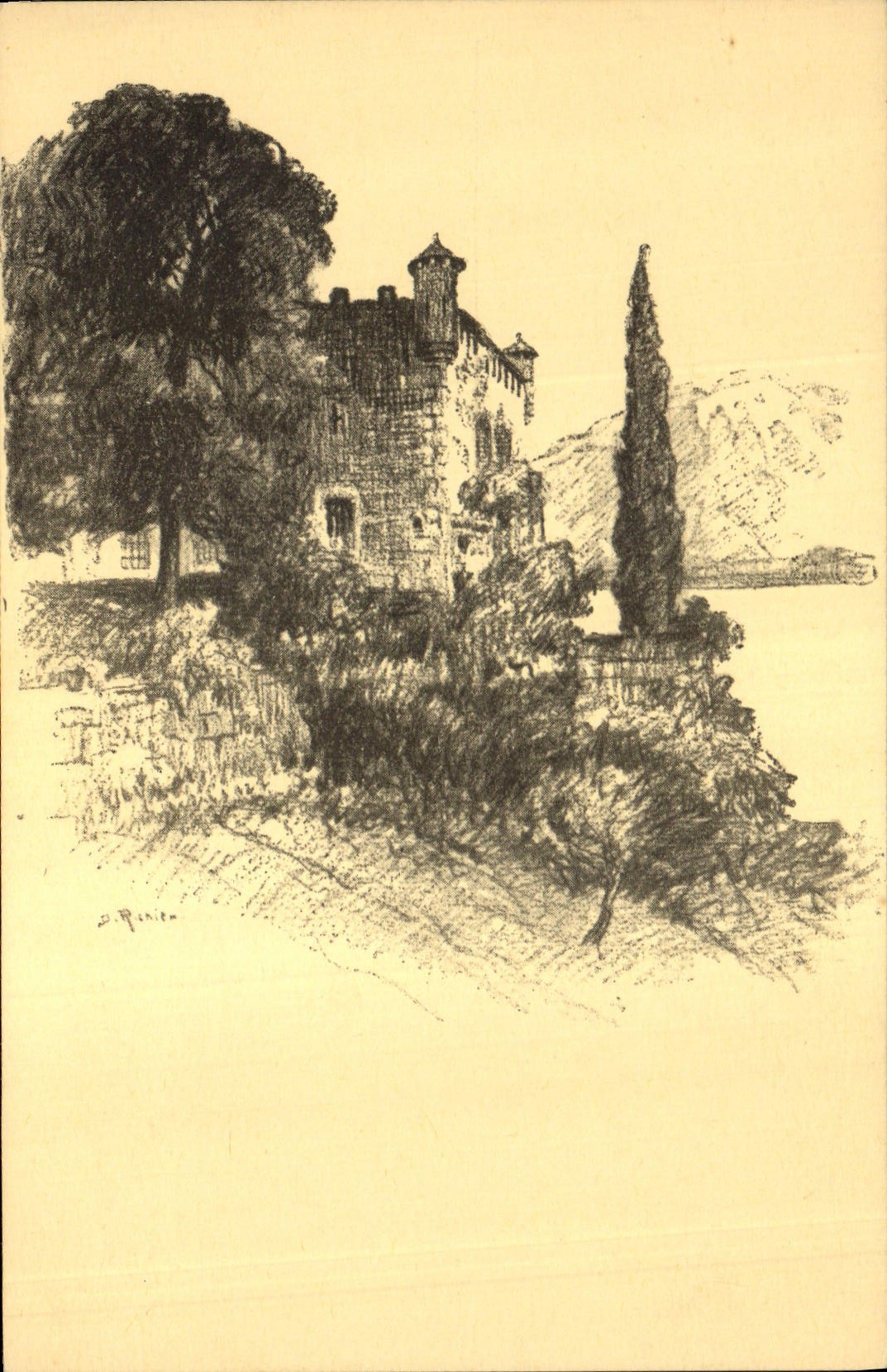 CPA Chateau de Bourdeau 