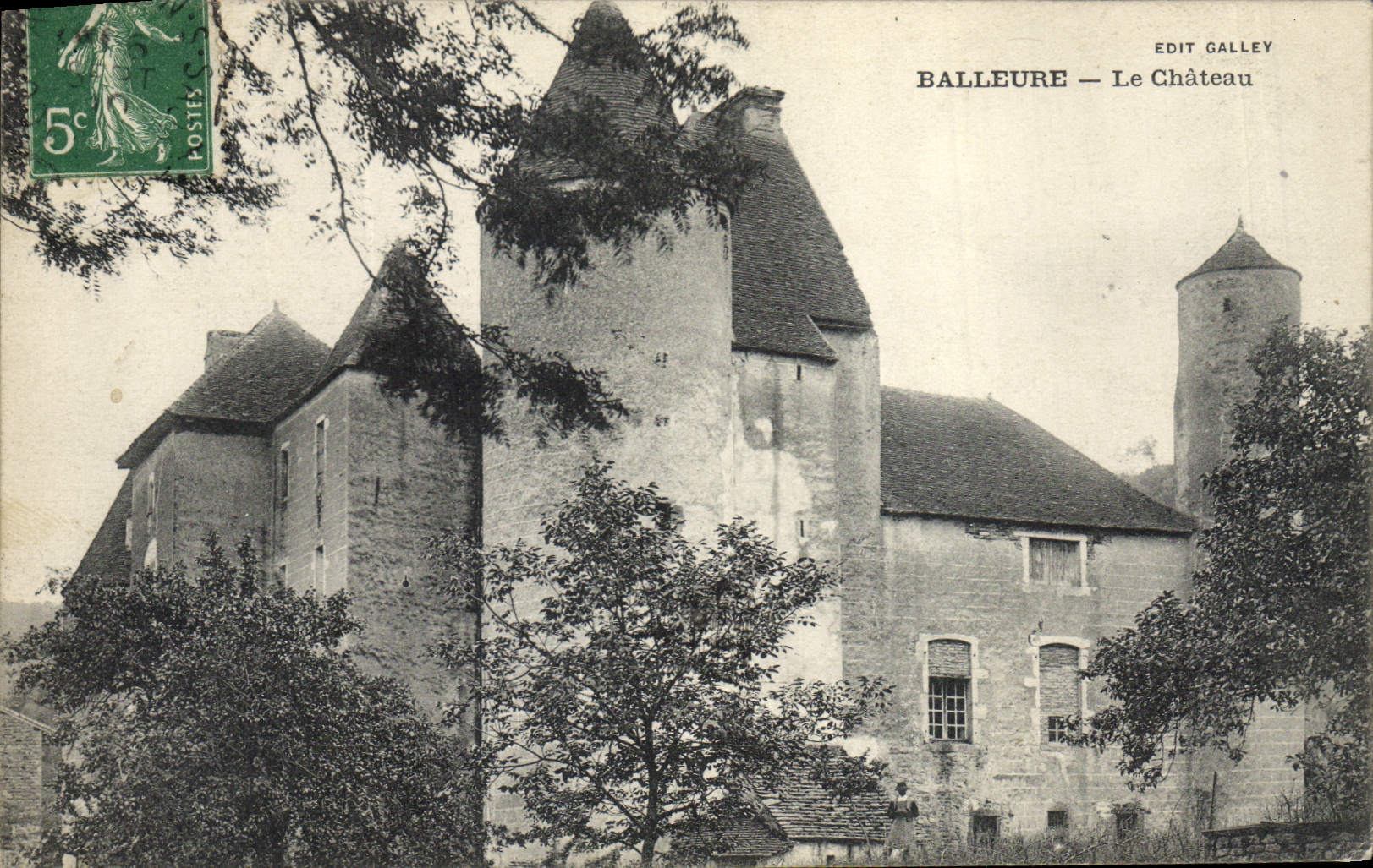 CPA Chateau Balleure 