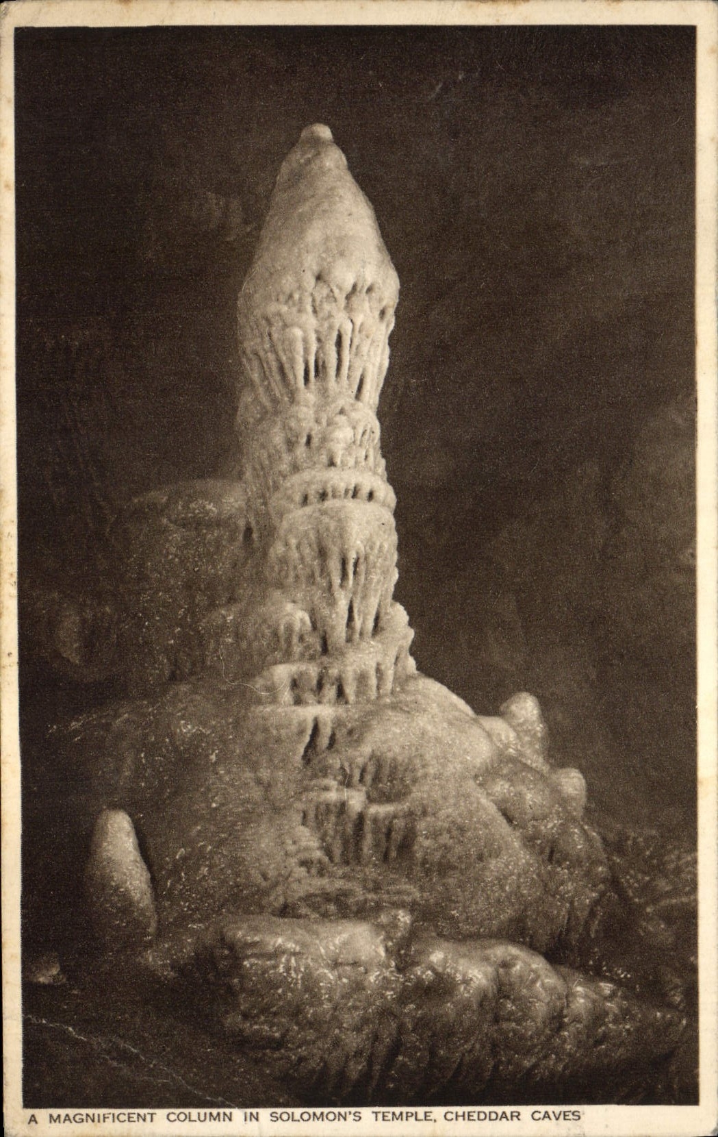 CPA Grotte Grottes Solomon's temple Cheddar Caves