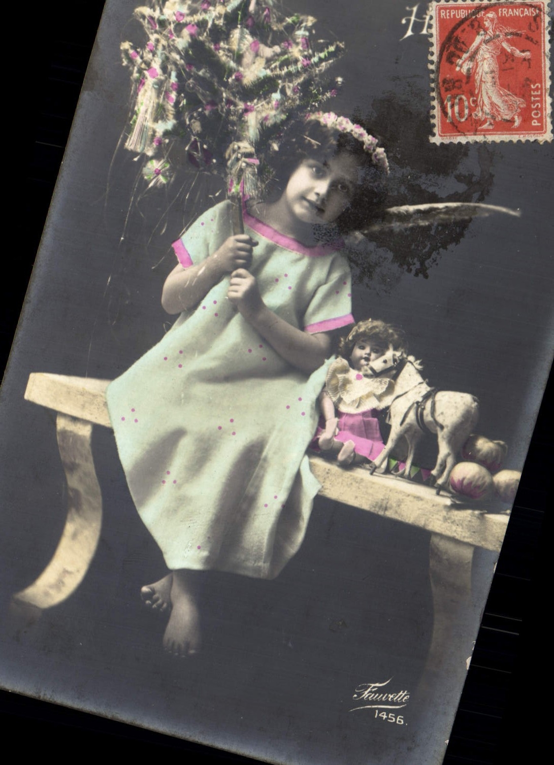 CPA Fantaisie Enfant Poupee  