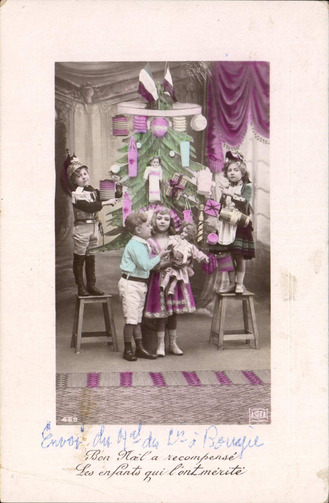 CPA Fantaisie Enfant Poupee Enfants 