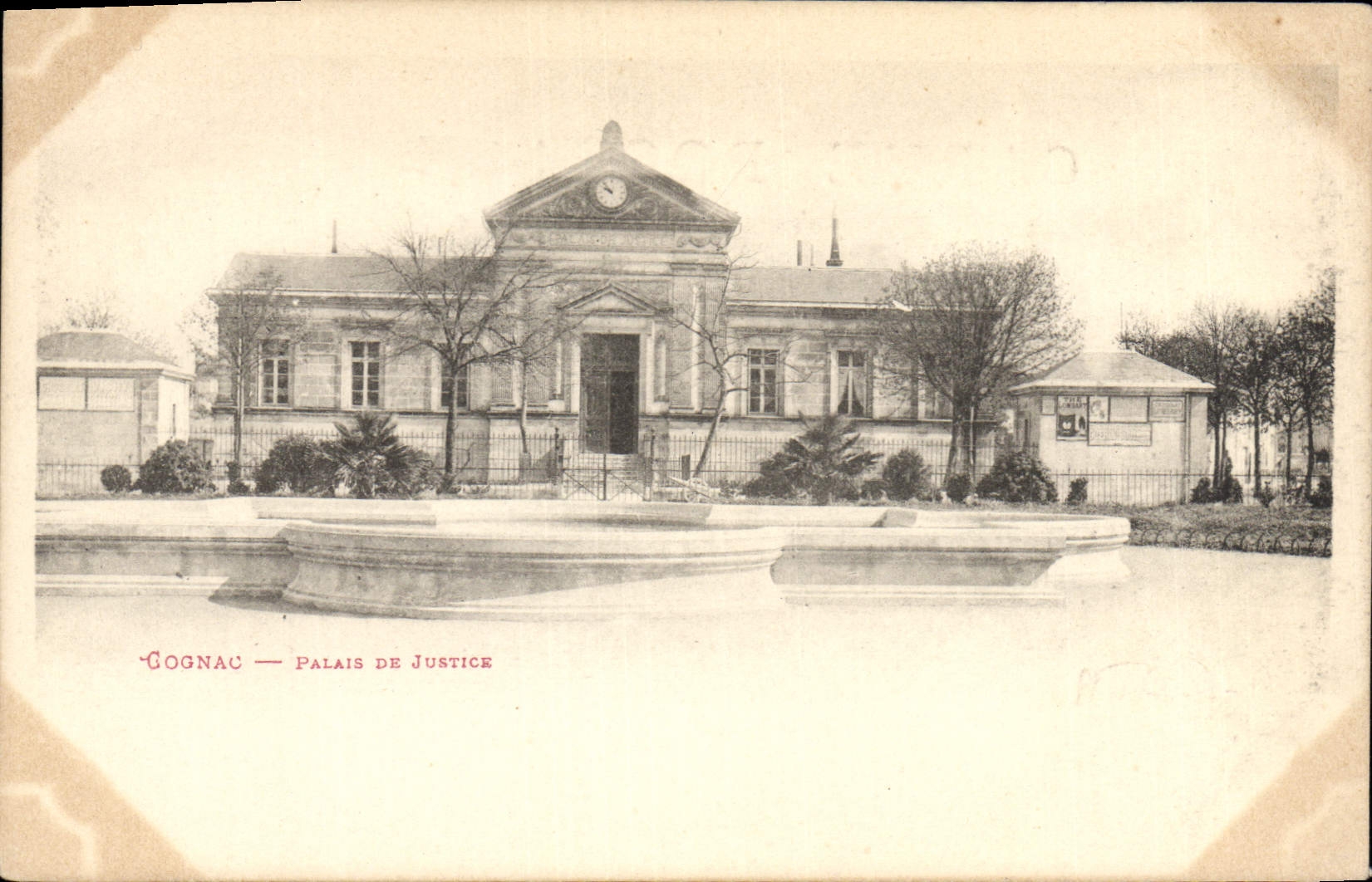 CPA Palais de justice Cognac 