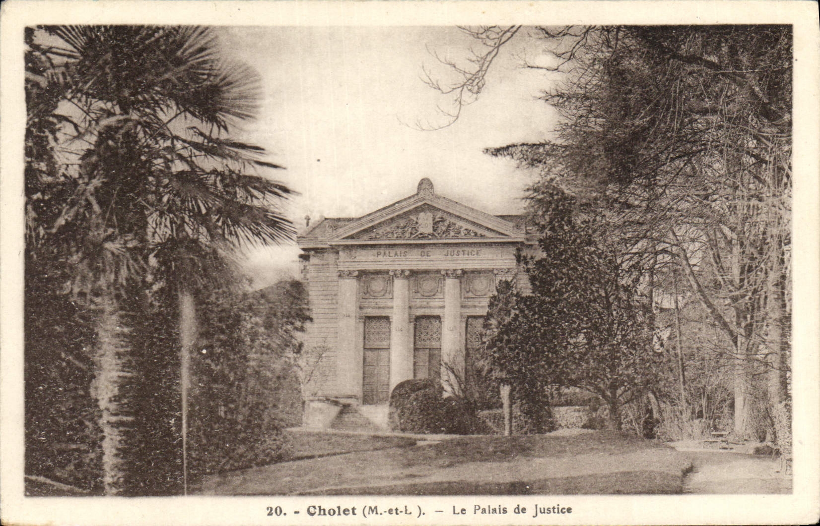 CPA Palais de justice Cholet 