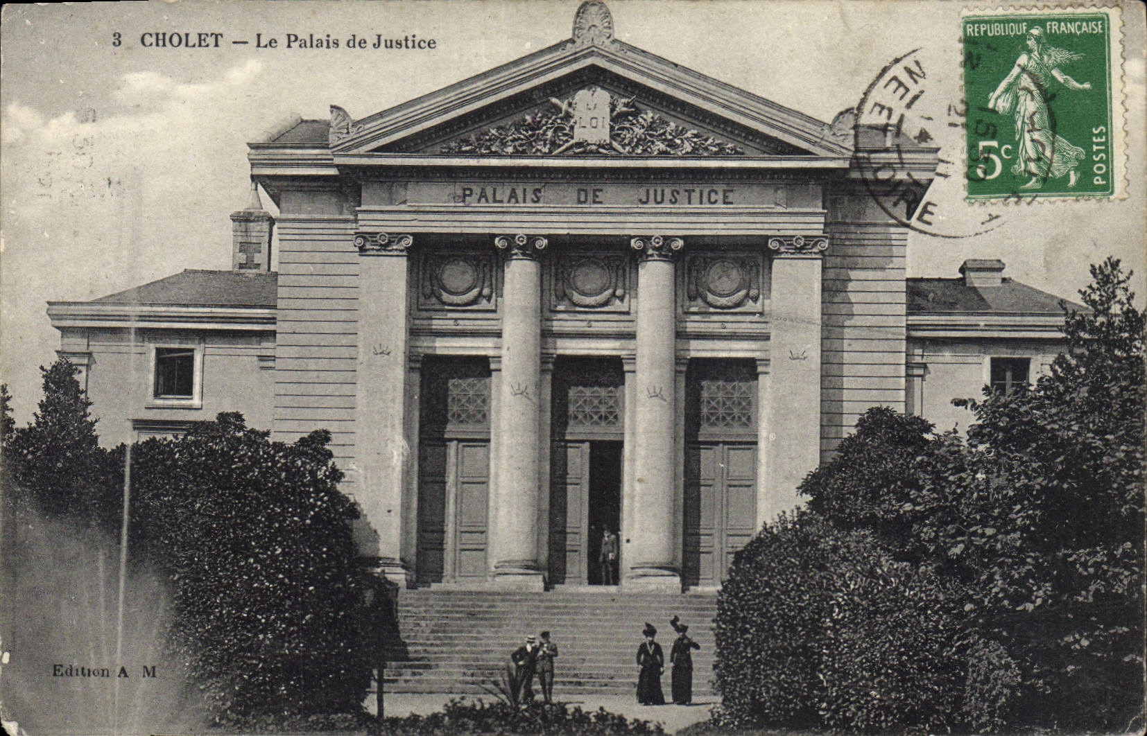CPA Palais de justice Cholet 
