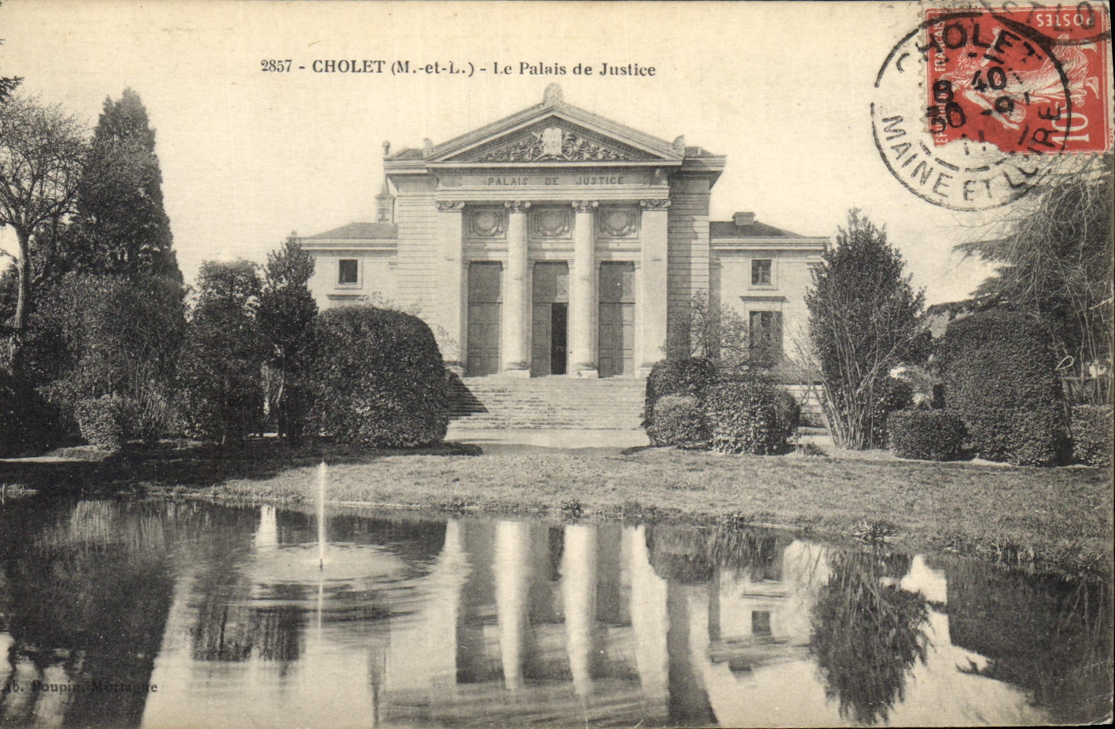 CPA Palais de justice Cholet 