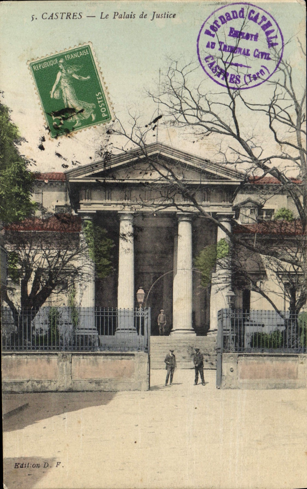 CPA Palais de justice Castres 